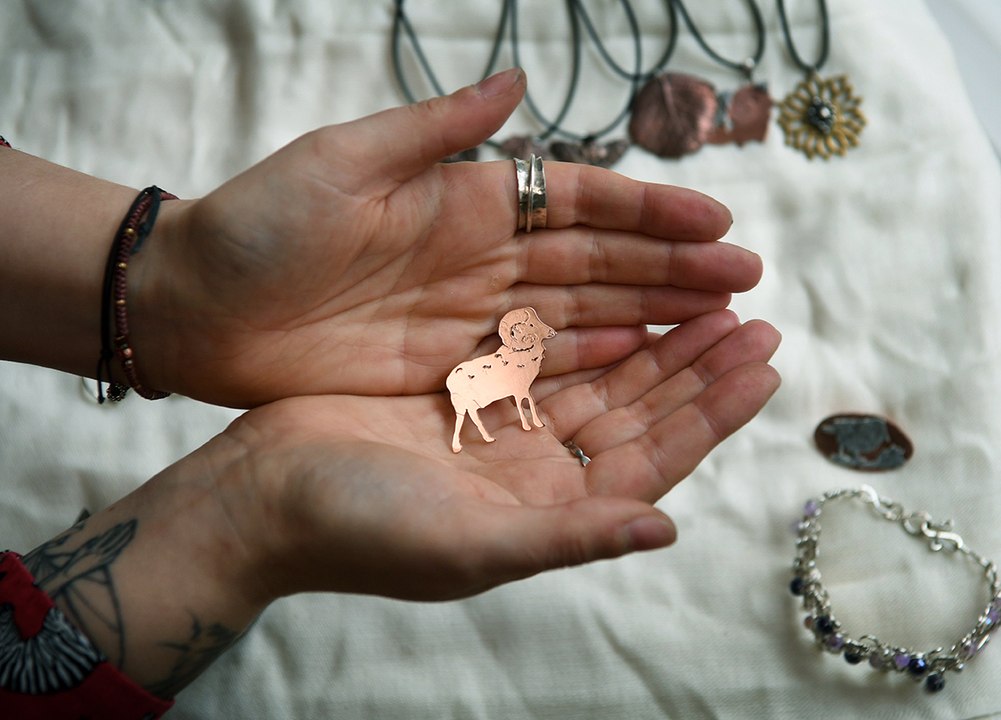 The Heritage Craft Makers: Metalsmith Hayley Roberts demonstrates how she makes her jewellery