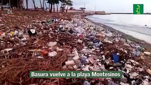 Basura vuelve a la playa Montesinos