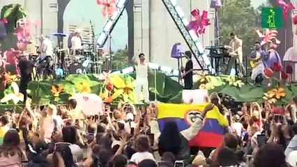 El colombiano Camilo se reencuentra con Madrid