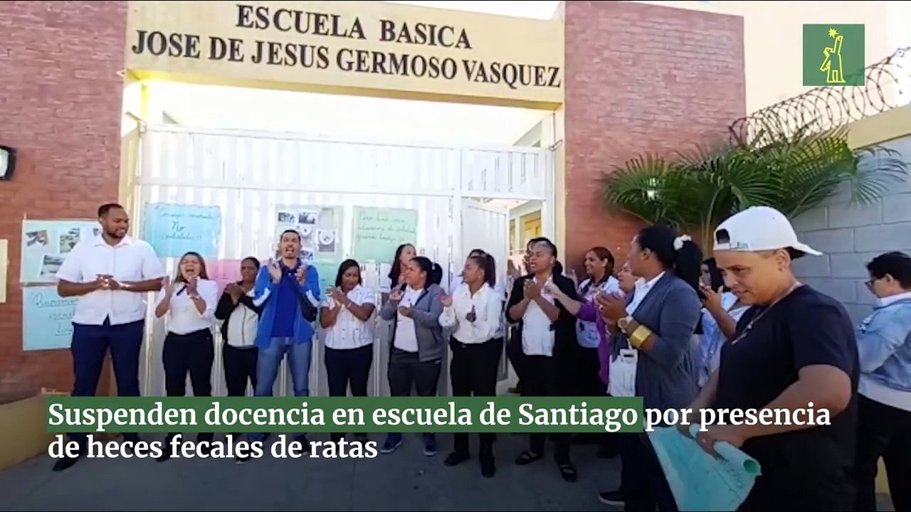 Suspenden docencia en escuela de Santiago por p...