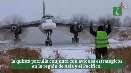 Rusia y China efectúan quinta patrulla conjunta con aviones estratégicos