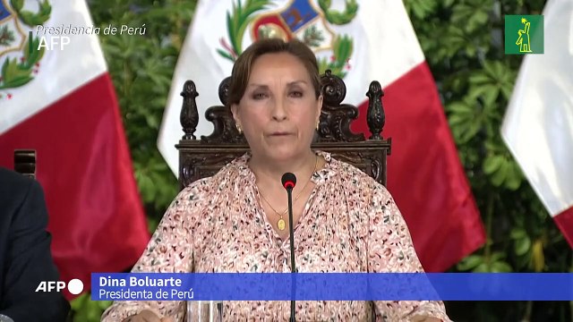 Enfrentamientos en manifestaciones para pedir renuncia de presidenta de Perú