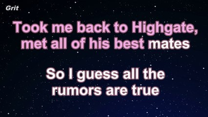 London Boy - Taylor Swift Karaoke 【No Guide Melody】 Instrumental