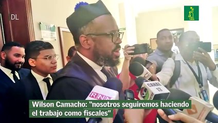Wilson Camacho: “nosotros seguiremos haciendo el trabajo como fiscales”