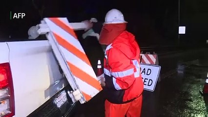 Evacúan localidad de celebridades en California por fuertes lluvias