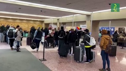 Más de 2.700 vuelos cancelados en nueva jornada de caos por el temporal en Estados Unidos