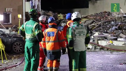 Explosión de gas pudo haber ocasionado el derrumbe del bloque de Jersey