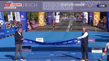 Manon Trapp bat le record de France du marathon à Séville - Athlétisme - Marathon de Séville