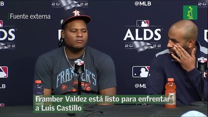 Framber Valdez está listo para enfrentar a Luis Castillo