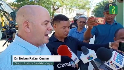 Estables sobrevivientes del derrumbe de edificio en La Vega