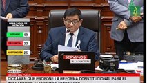El Congreso rechaza el adelanto de elecciones para diciembre de 2023 en Perú