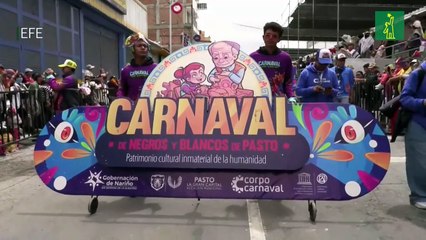 Pasto revive su historia en Carnaval de Negros y Blancos