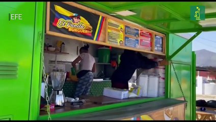 Cuatro migrantes venezolanos mantienen intacto su anhelo del "sueño americano" en Honduras