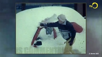 Sans commentaire: il y a 40 ans, la neige du siècle !