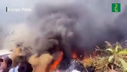 Al menos 29 muertos confirmados en el siniestro del avión de Yeti Airlines en Nepal