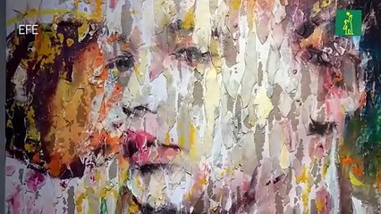 Cabellut crea "diálogo entre animal y ser humano" en una muestra en Londres