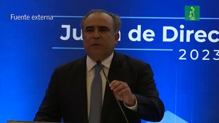 Abinader habla en acto del Conep, donde fue reconocido