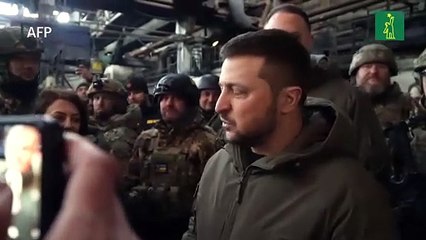 Zelenski es esperado el miércoles en EEUU tras su visita a Bajmut, en el frente oriental