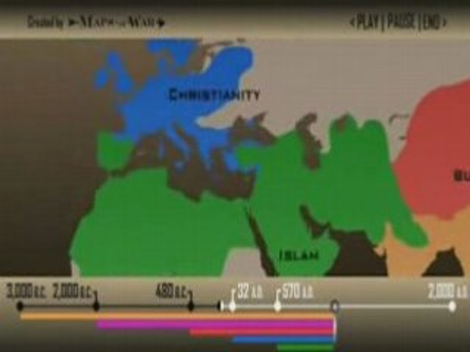 L'histoire de la religion en 2 minutes
