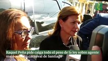 Raquel Peña pide caiga todo el peso de la ley sobre agente mató niño en carnaval de Santiago