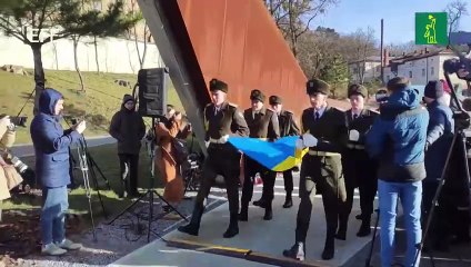 Ucrania recuerda a los manifestantes abatidos en el Euromaidán hace nueve años