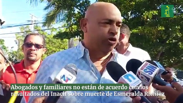 Abogados y familiares no están de acuerdo con los resultados del Inacif sobre muerte de Esmeralda Richiez
