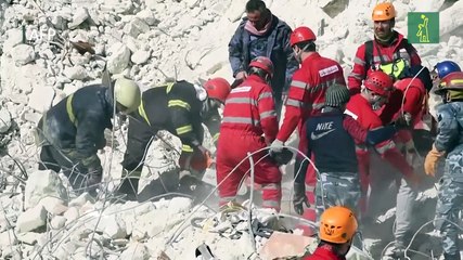 Casi 20.000 muertos por sismo en Turquía y Siria, donde la esperanza se apaga