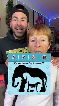 VOUS AVEZ TROUVÉ COMBIEN D’ANIMAUX ? 🧐