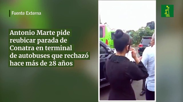 Antonio Marte pide reubicar parada de Conatra en terminal de autobuses que rechazó hace más de 28 años