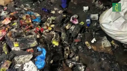 Incendio en el mercado nuevo devora negocio