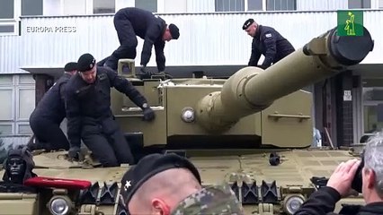 Soldados ucranianos recibirán entrenamiento para aprender a manejar tanques Leopard