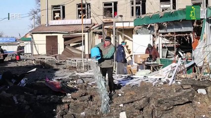 Un muerto en un ataque ruso con misiles contra un mercado en Járkov