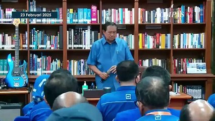 [FULL] Arahan SBY kepada 38 Ketua DPD Partai Demokrat Jelang Kongres: Pernah Kalah, Kalah Itu Indah