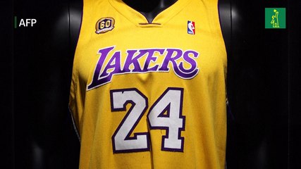 Camiseta de Kobe Bryant podría subastarse hasta en USD 7 millones