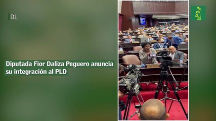 Diputada Fior Daliza Peguero anuncia su integración al PLD