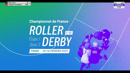 Championnat N1 FFRS F+ 1ere étape - Leopard Avengers (Caen) - Silly Geez (Tours)