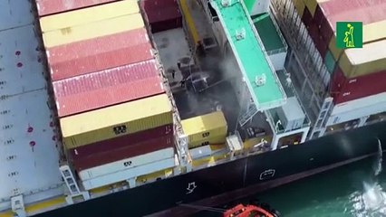 Buque porta contenedores sufre "conato de incendio" en el Canal de Panamá