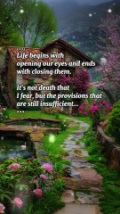 Reflections on Life's Journey 🌄