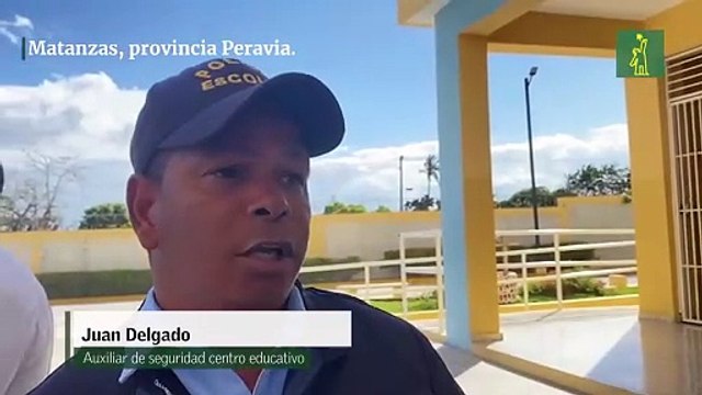 Escuela Matias Ramón Mella del municipio de Matanzas presentó daños ante el sismo; docencia fue suspendida
