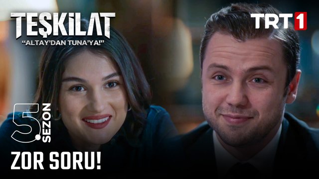 Altay ve Selen yemekte! | #Teşkilat 133. Bölüm