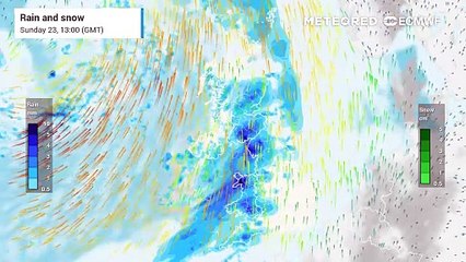 UK weather: An unsettled end to the weekend with heavy rain and gale force winds