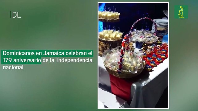 Dominicanos en Jamaica celebran el 179 aniversario de la Independencia nacional