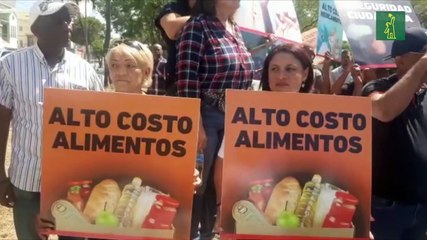 Diputados del PLD en el Destacamento de Villa Duarte piden liberación de personas apresadas en protesta