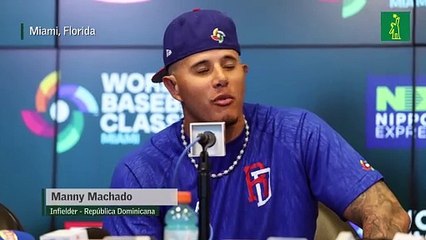Manny Machado: “Ponerse el uniforme dominicano siempre es especial”