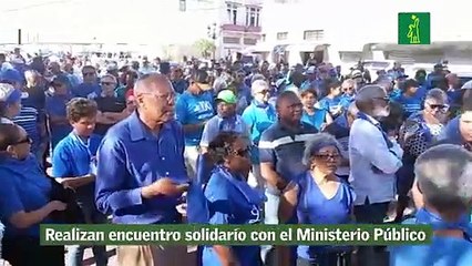 Realizan encuentro solidario con el Ministerio Público