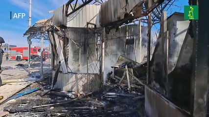 Una decena de muertos en Ucrania tras bombardeo masivo de Rusia