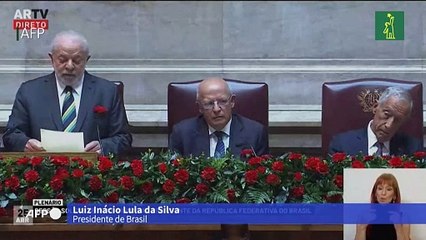 Lula es abucheado por la extrema derecha en el Parlamento portugués