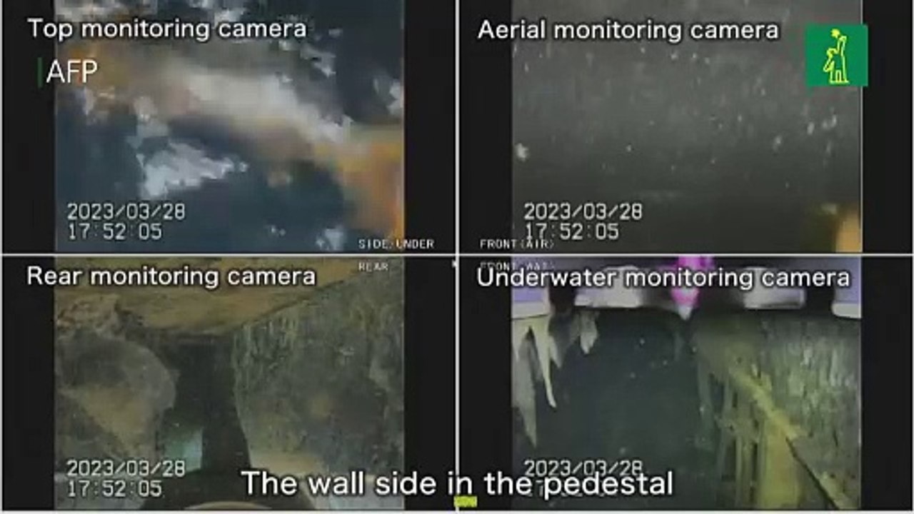 Nuevas imágenes de central nuclear de Fukushima muestran daños en un reactor