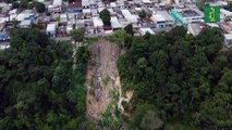 8 muertos en Manaus (Brasil) deja deslizamiento de tierra por fuertes lluvias