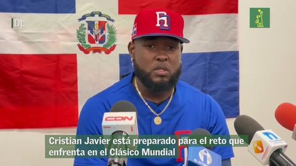 Cristian Javier está preparado para el reto que enfrenta en el Clásico Mundial
